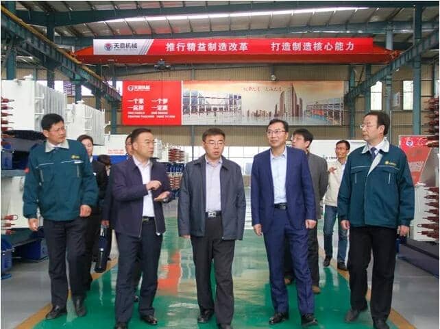 區(qū)委常委、區(qū)紀(jì)委書記、區(qū)監(jiān)委主任王慶峰調(diào)研天意機(jī)械